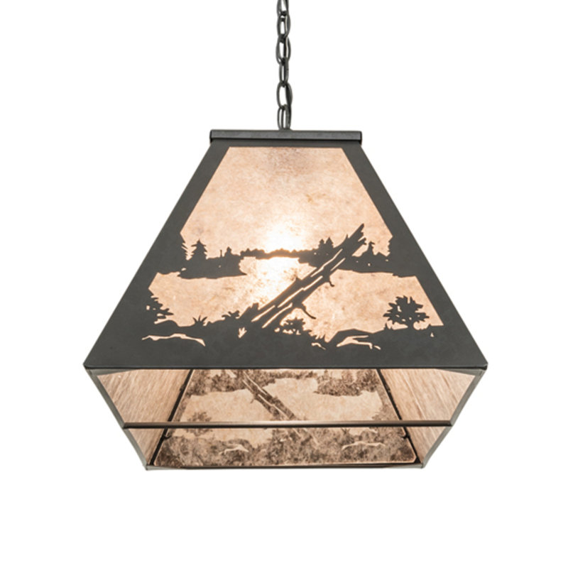 Bear at Lake 6 - Light Pendant