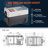 VEVOR 37 QT. Electric Cooler Portable Mini Car Fridge