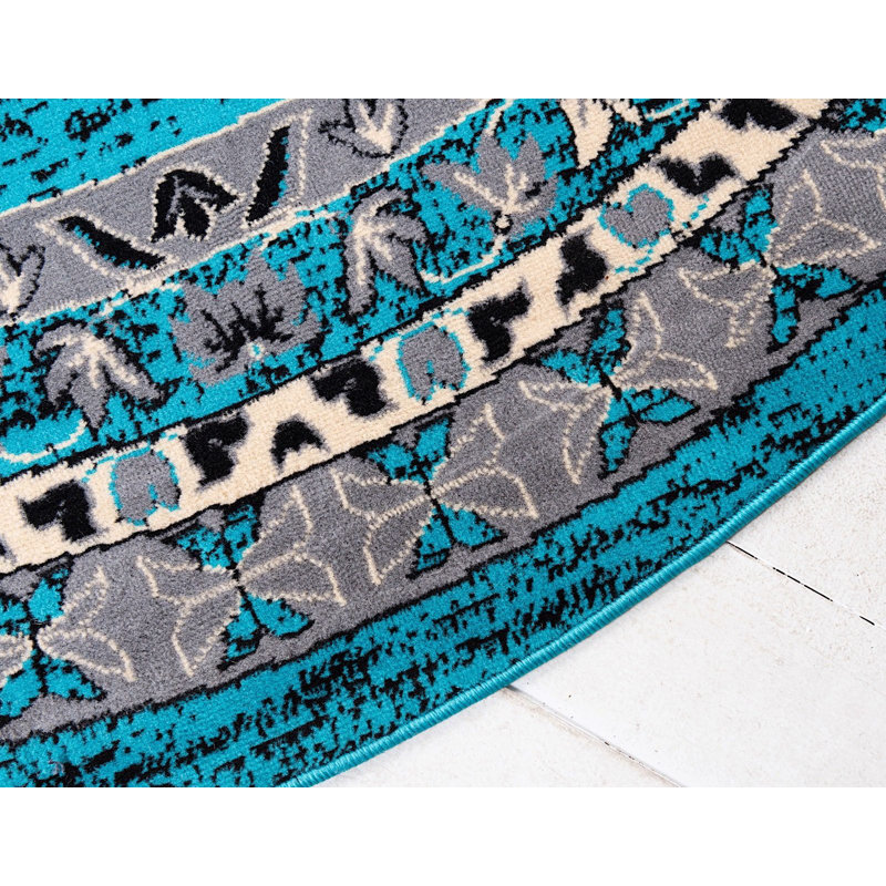 Adonnis Southwestern Indoor Rug, Square 8'