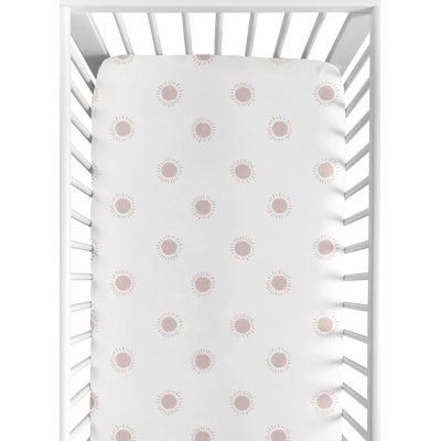 Boho Sun Sun Fitted Crib Sheet