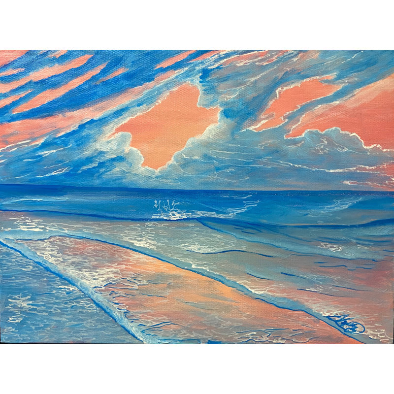 «Hopeful Place» par Alicia Lopez, H 25,25 po x l 31,25 po x P 0,875 po