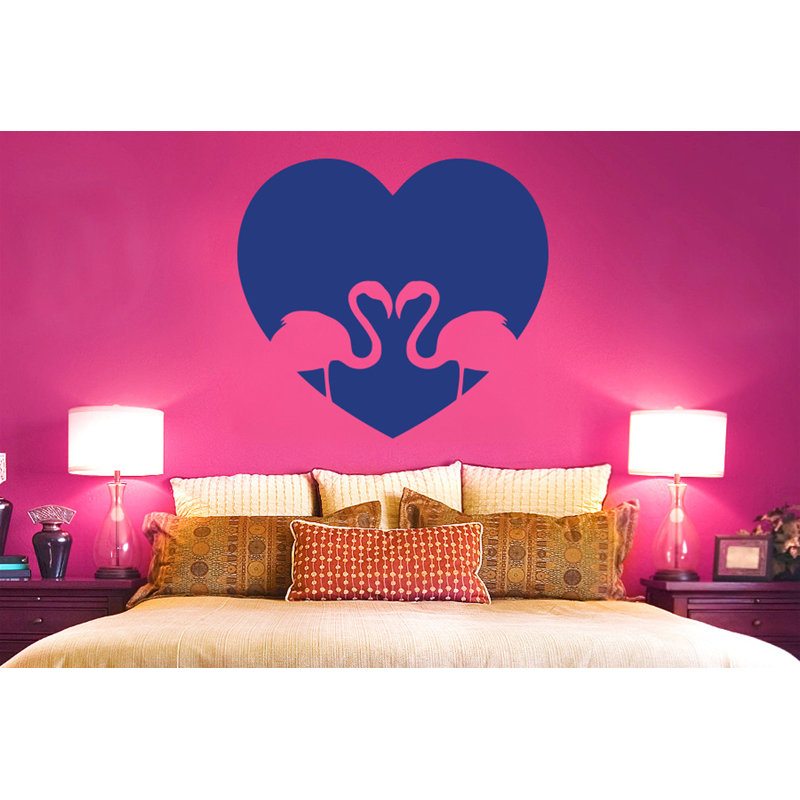 Animals Wall Decal, Dark Blue