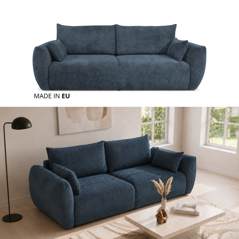 Sofa, Blue FLOW 22