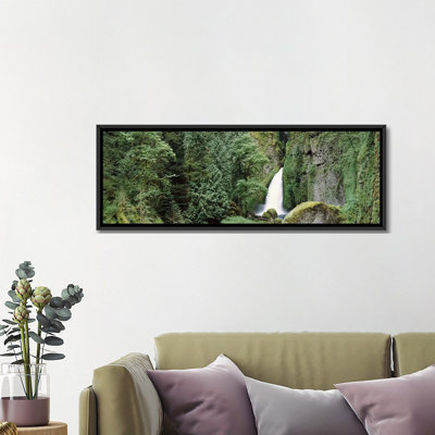 " Waterfall In A Forest, Columbia River Gorge, Oregon, USA " by Panoramic Images