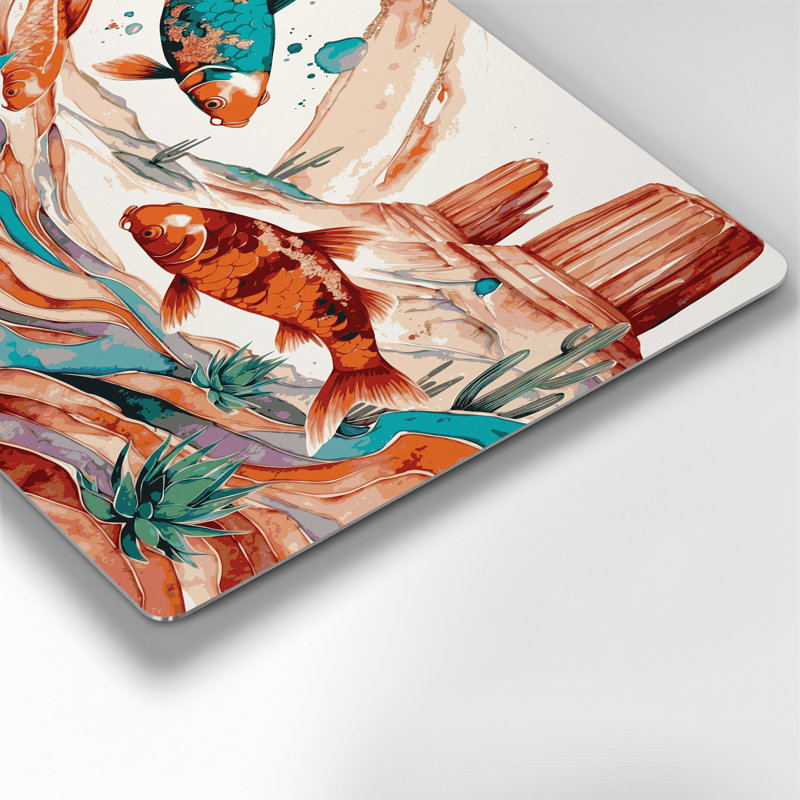 «Southwestern Animals», art mural brun 31, H 288 po x l 432 po x P 0,05 po