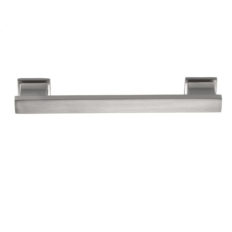 High Desert 4-3/4" Center to Center Satin Nickel Bar Drawer Pull, 4-3/4", Satin Nickel