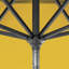 11 Foot Grey Patio Umbrella With Aluminum Ribs Crank Lift In Spa Sunbrella-1333245256