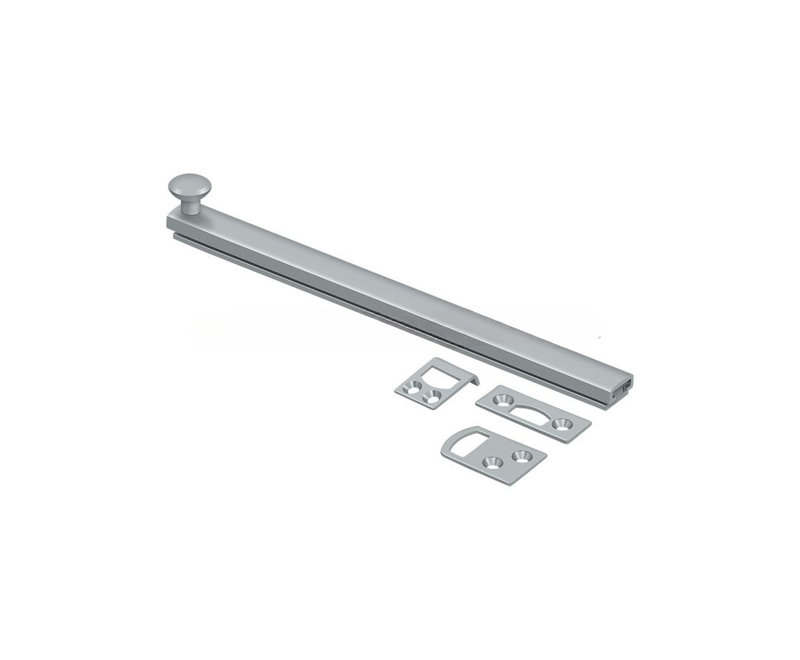 Boulon de surface 8 po Deltana 8SBCS26D, vis dissimulée, HD en chrome brossé