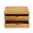 Bamboo Desk Organizer Tabletop Storage Box with 2 Drawers