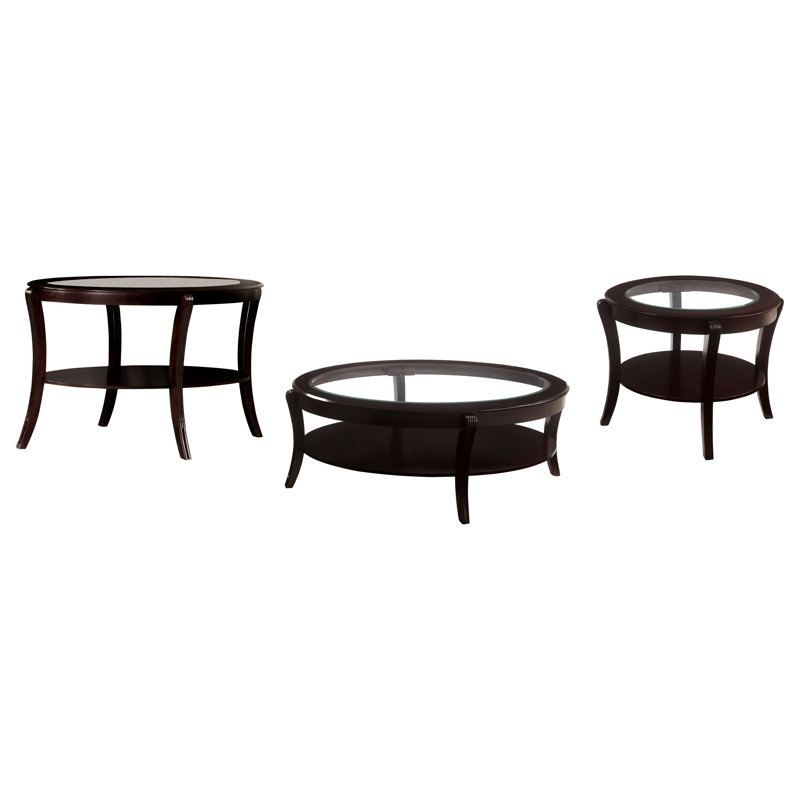 Ensemble de tables basses 3 pièces Garens