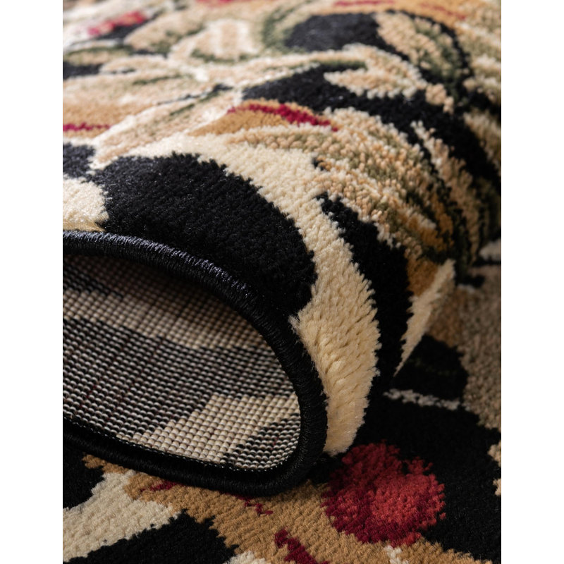 Testerman Power Loom Cream Rug, Octagon 7'10" x 7'10"