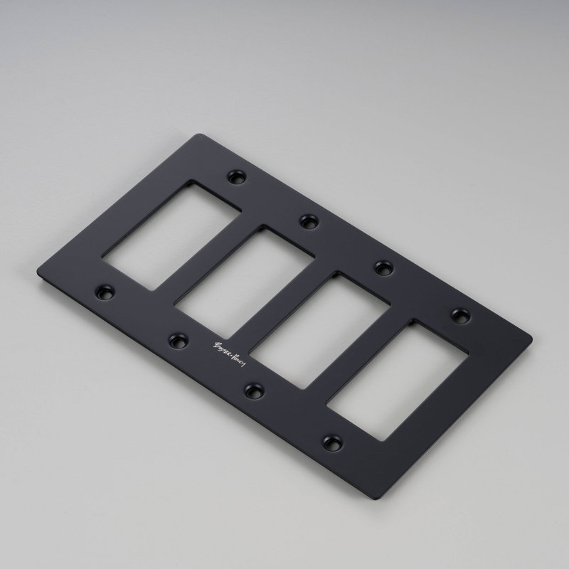 Plaque 4G / logo, Noir, noir, noir, noir