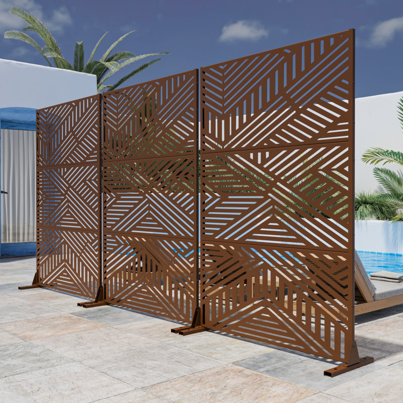 Outdoor Metal Privacy Screen