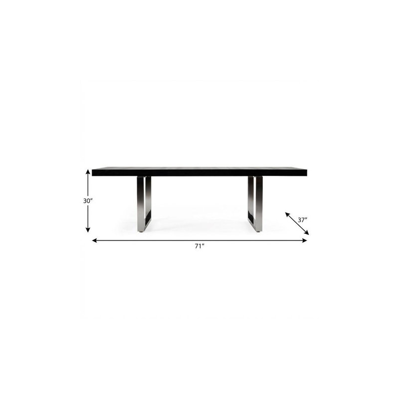  Table de salle à manger extensible 71 po