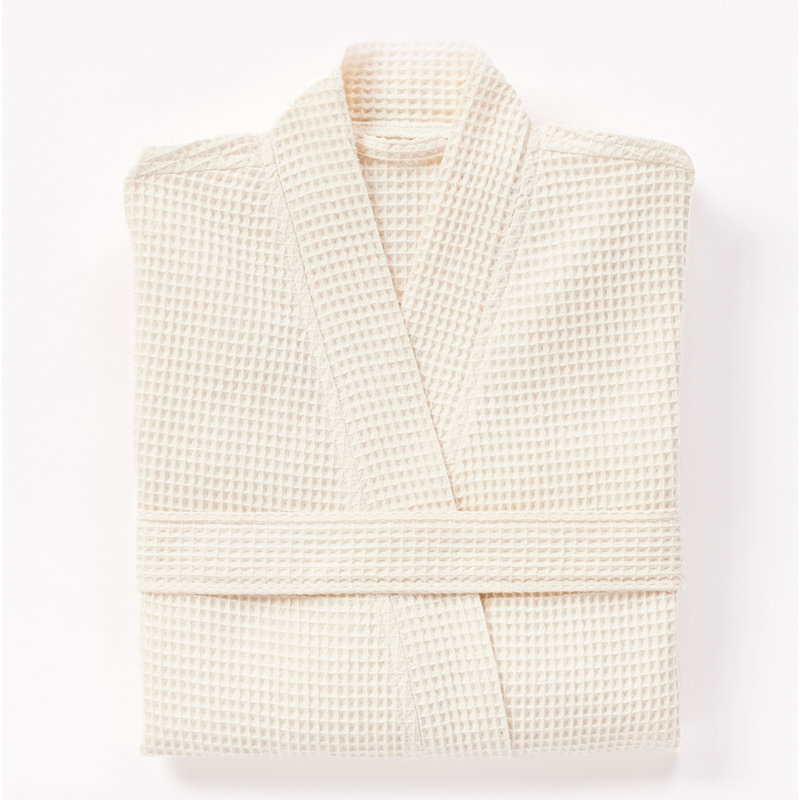 Pebbled Terry Robe, Large/XLarge, Undyed