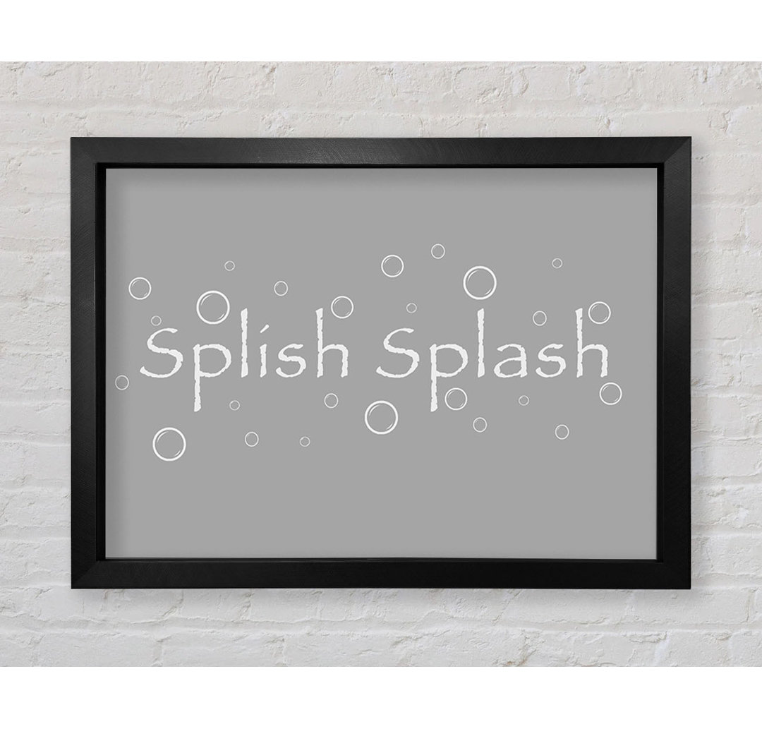 Splish Splash Badezimmer - Druck