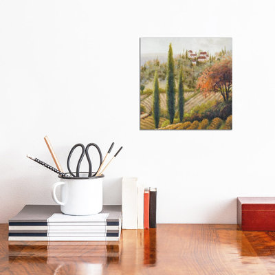 Tuscany Vineyard II by Michael Marcon - Wrapped Canvas Painting