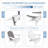 Hdpe Folding Adirondack Chair With Ottoman-2017812409