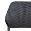 Laryn Outdoor Wicker Patio Bar Chair (Set Of 2), Black