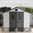 8ft×6ft Outdoor Durable Resin Storage Shed-132422456