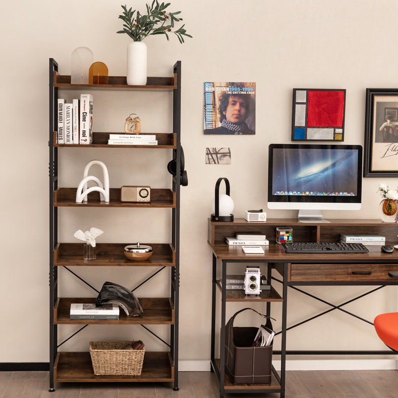 70'' H X 27'' W Chipola Etagere Bookcase