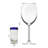 Handblown Shot Glasses Cobalt Blue Rim 