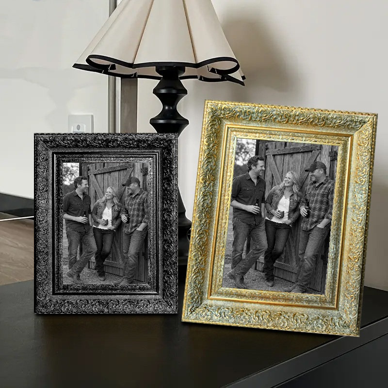 Cadre photo en ligne antique avec plexiglas 11PC x 14 "or antique 1PC, Or antique, 1, L 11 po x H 14 po