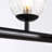 Faustena 16-Light Dimmable Bubble Glass Golden Sputnik Modern Linear Chandelier-256866246