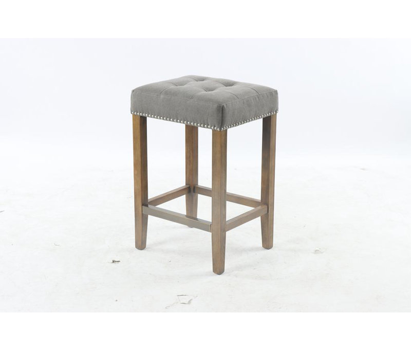 Tabouret de bar Hylie, Gris
