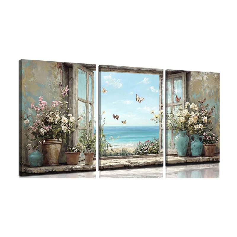 3 Piece Wrapped Canvas Print