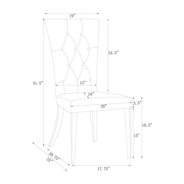 Dimensions du produit