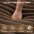 54.3" Brown Oversized Round Chaise Lounge, Compression Corduroy Cloud Sofa Chair, Fluffy Deep Seat Circle Sleeper Sofa Bed, No Assembly Required, Modern Indoor Upholstered Furniture for Relaxing & Reading-2113909159-2107126646