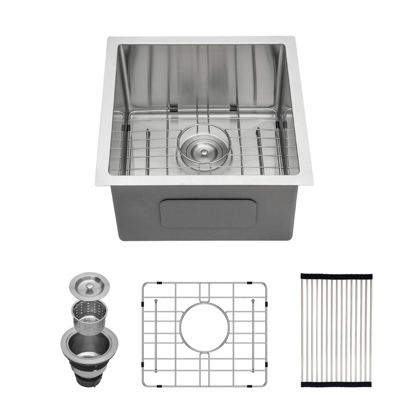 Undermount Single Bowl Stainless Steel Kitchen Sink