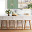 Tabouret de bar en bois sans dossier à hauteur de comptoir avec coussin amovible-868643907-871875408-847064367