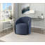 Fauteuil demi-tonneau pivotant en bois massif Boucle-446839045