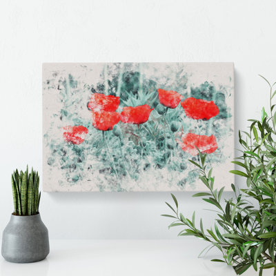 Field of Poppies Vol.4 - Wrapped Canvas