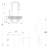 Jolie 4 - Light 36.6"W Dimmable Kitchen Island Square / Rectangle Chandelier