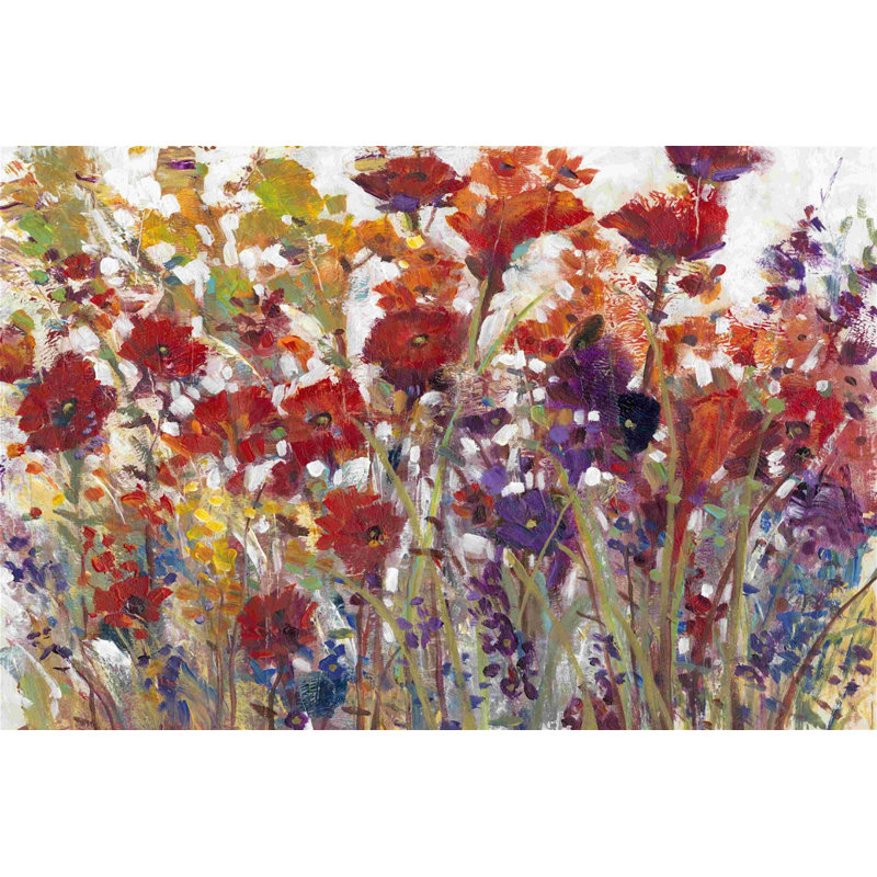 Variété de fleurs I, H 32 po x l 48 po