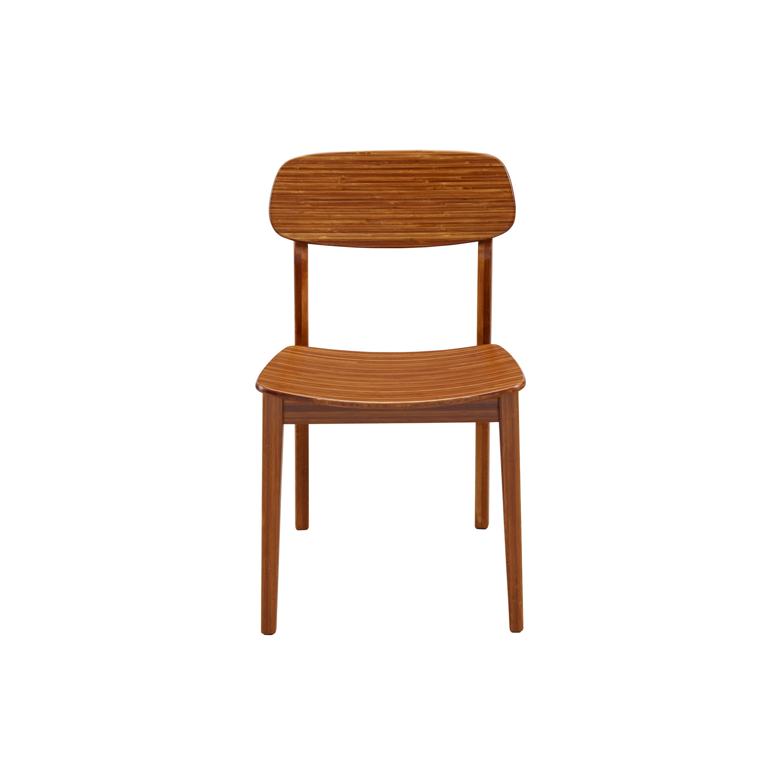 Lacey Solid Wood Side Chair, Brown