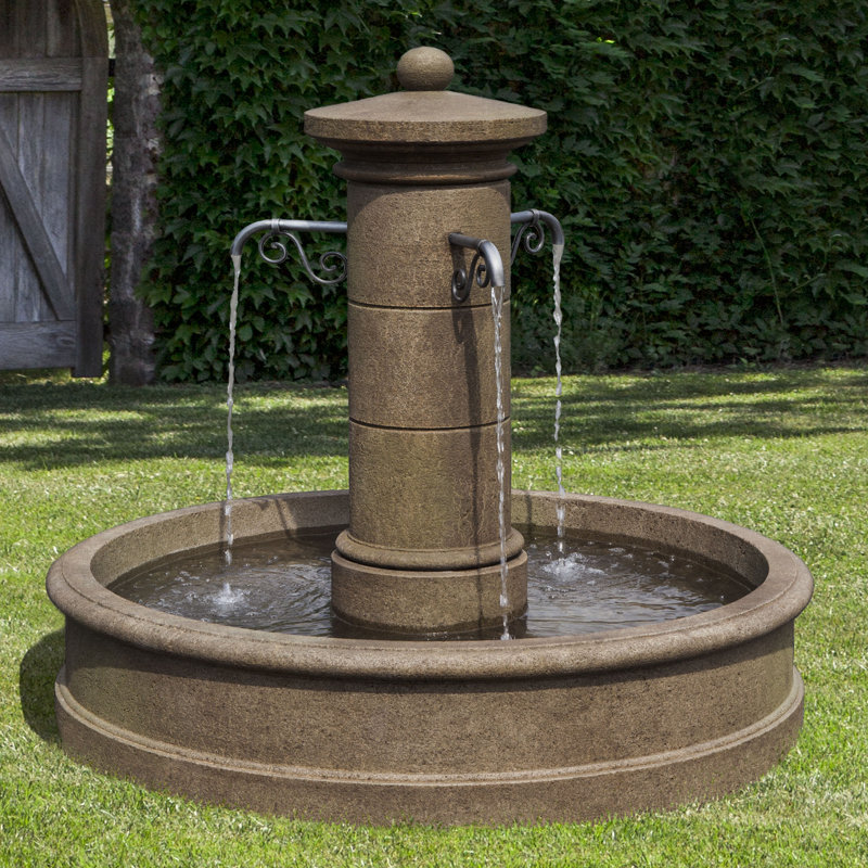 Avignon Fountain, Aged Limestone