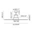 Winche LED Ceiling Fan-1331093470