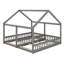 Lit plateforme House, deux lits partagés-997615728