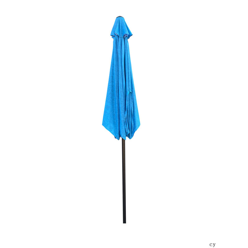 9Ft Umbrella Ice Pattern, Blue