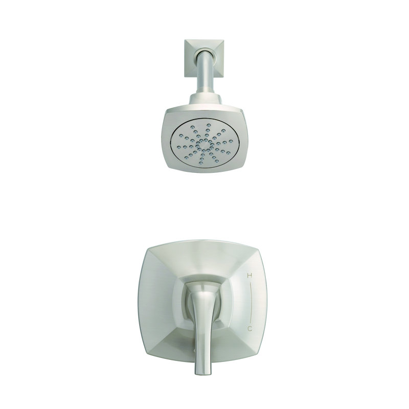 Vaughn Volume Control Tub Shower Faucet, Brushed Nickel