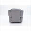 Fauteuils inclinables | Fauteuil inclinable manuel simple avec capitonnage | Velours | Gris foncé