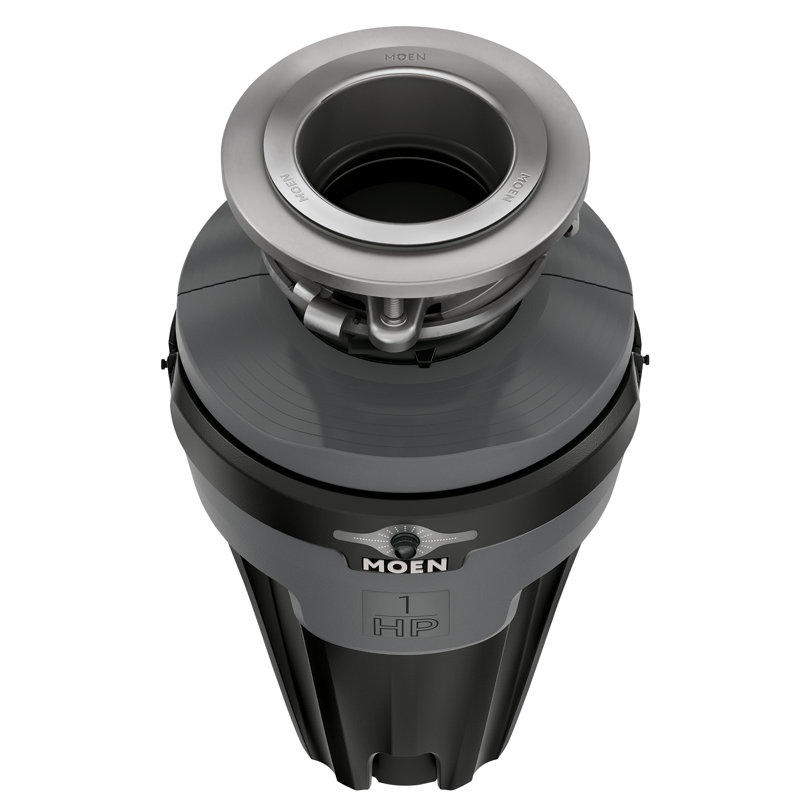 Moen Chef 1 Hp Continuous Feed Lighted Garbage Disposal With Sound Reduction, Power Cord Included