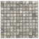Silver Travertine 1X1 Tumbled Mosaic Tile