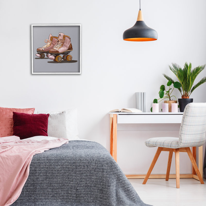 Art à estampe numérique par Amelia Noyes, Giclée encadrée blanc bord de mer, H 24 po x l 24 po