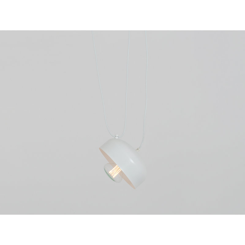 Allan 1 - Light Single Pendant, White