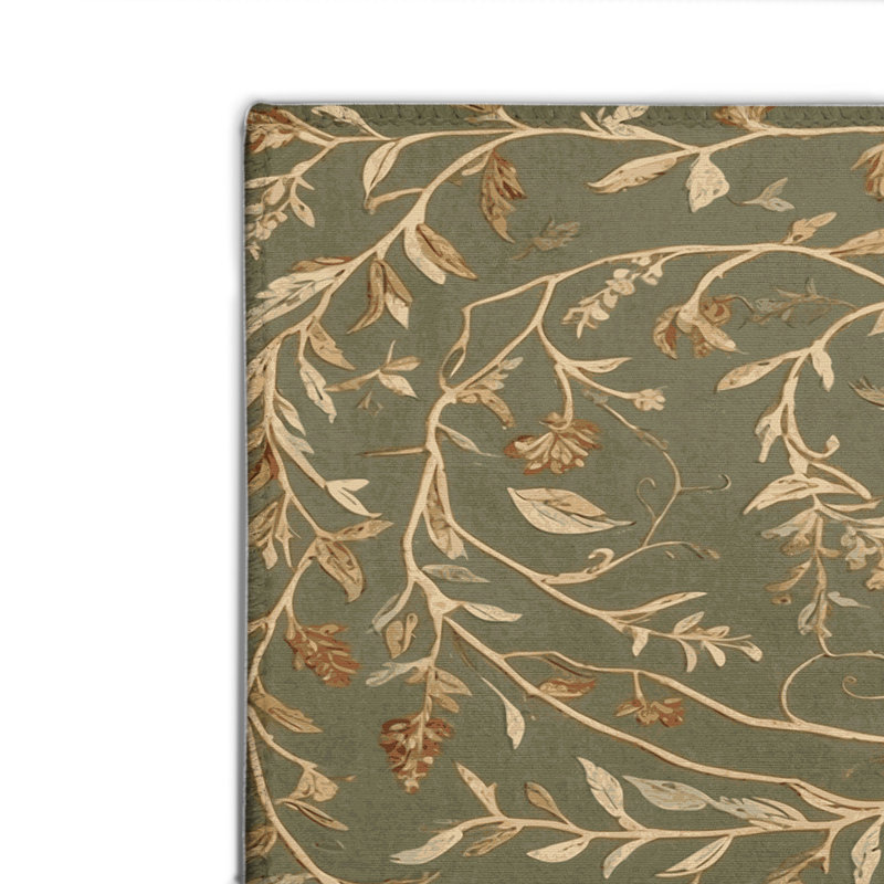 Tapis d'intérieur et d'extérieur brun Nature, Rectangulaire 2 pi x 3 pi